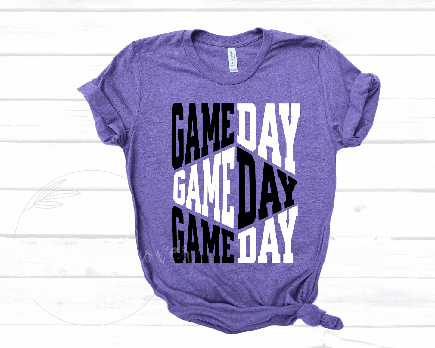 BLOCK GAME DAY TEE