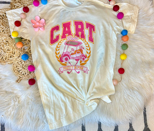 CART BABE - TAN TEE