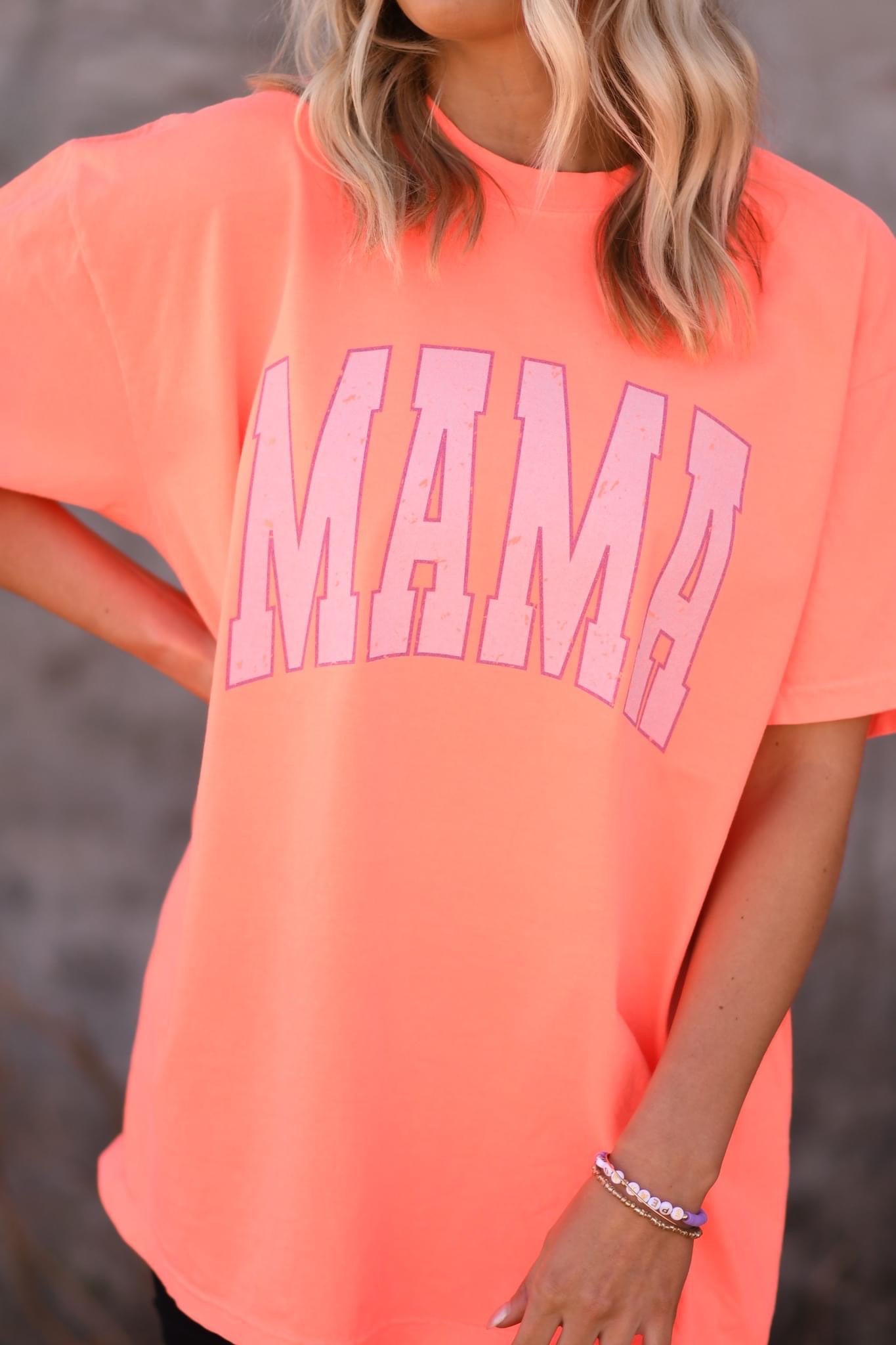 Pink Mama Orange Tee