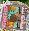 Gobble, Gobble, Gobble with Turkey - Espresso Tee