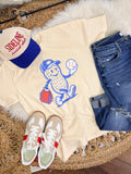 Peanut Player - Ivory Tee