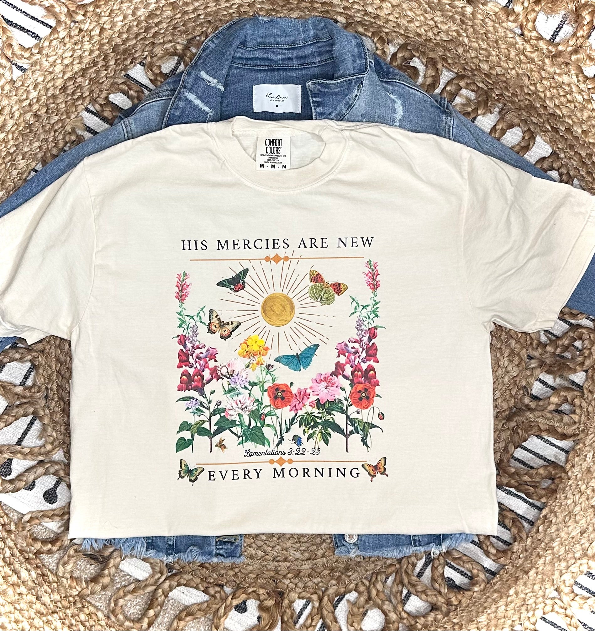 HIS MERCIES ARE NEW - IVORY TEE