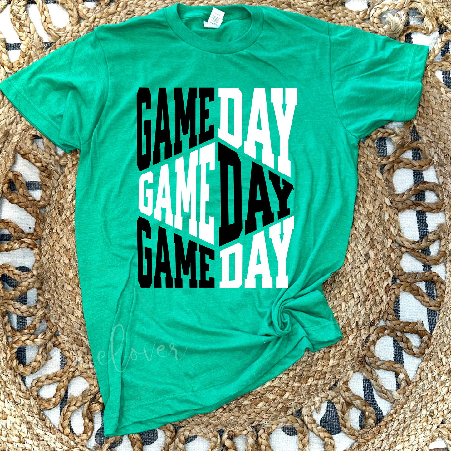 BLOCK GAME DAY TEE