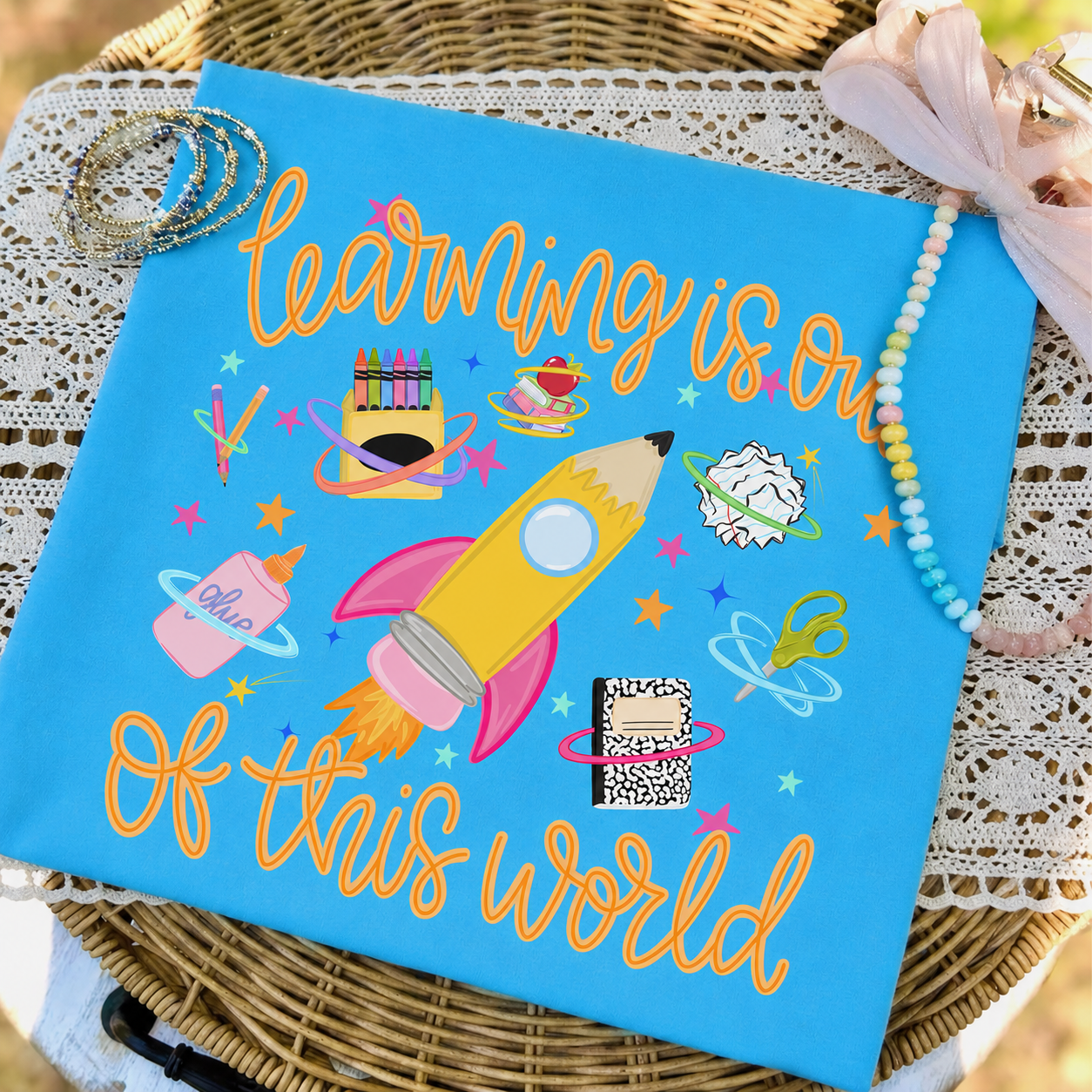 Teaching is Out of This World - Lagoon Tee