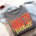 Kansas City Football Pepper Grey Tee