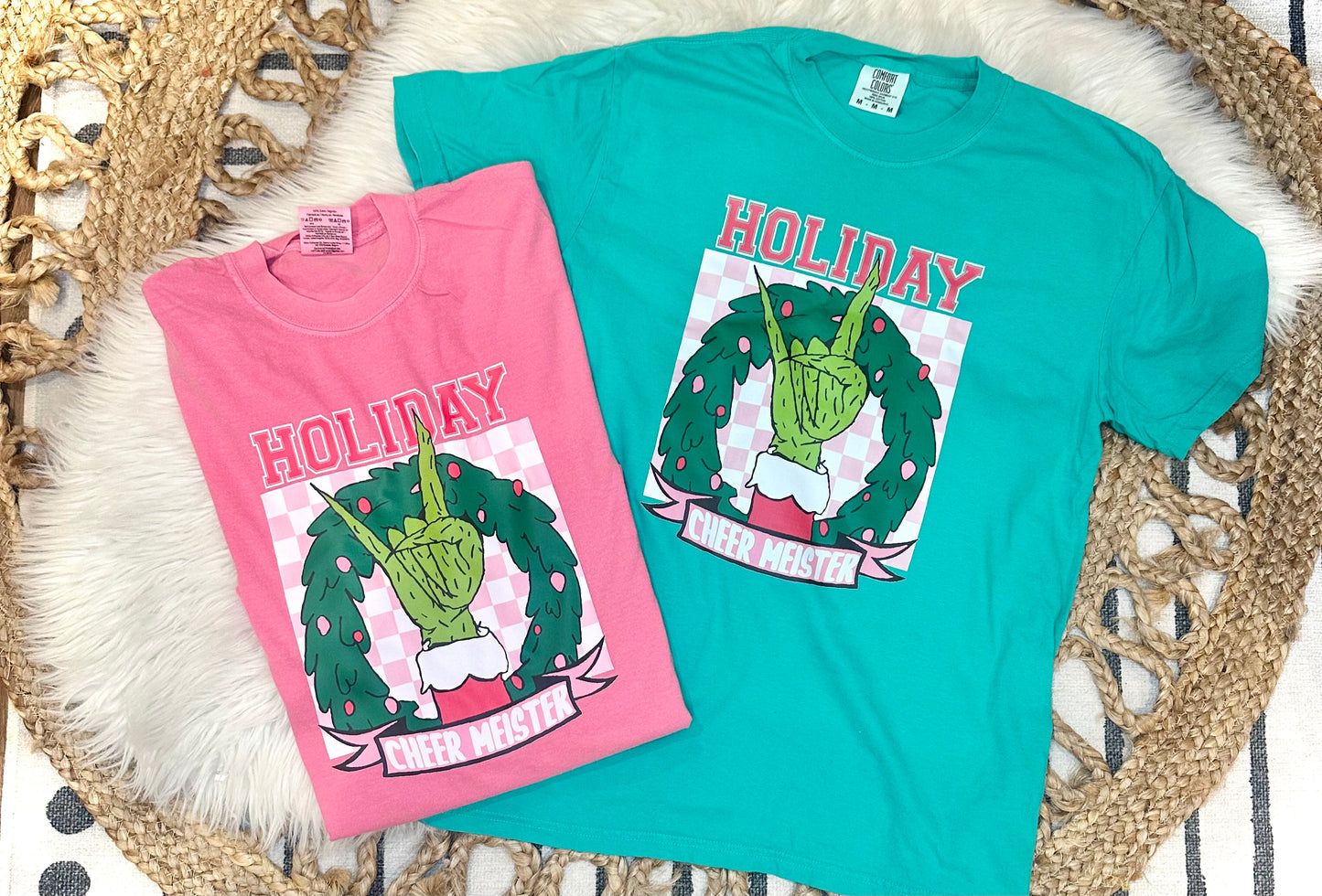 HOLIDAY CHEER MEISTER - ISLAND GREEN TEE