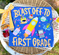 Blast Off Grade Level - Blue Tee