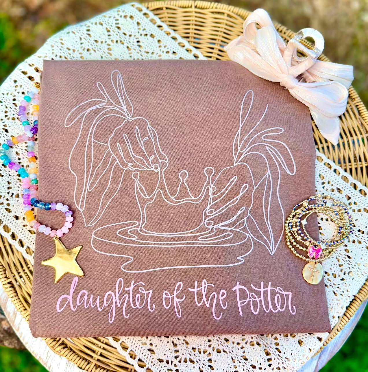 Daughter of the Potter - Espresso Tee