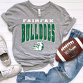 Fairfax Bulldogs Distressed Tee