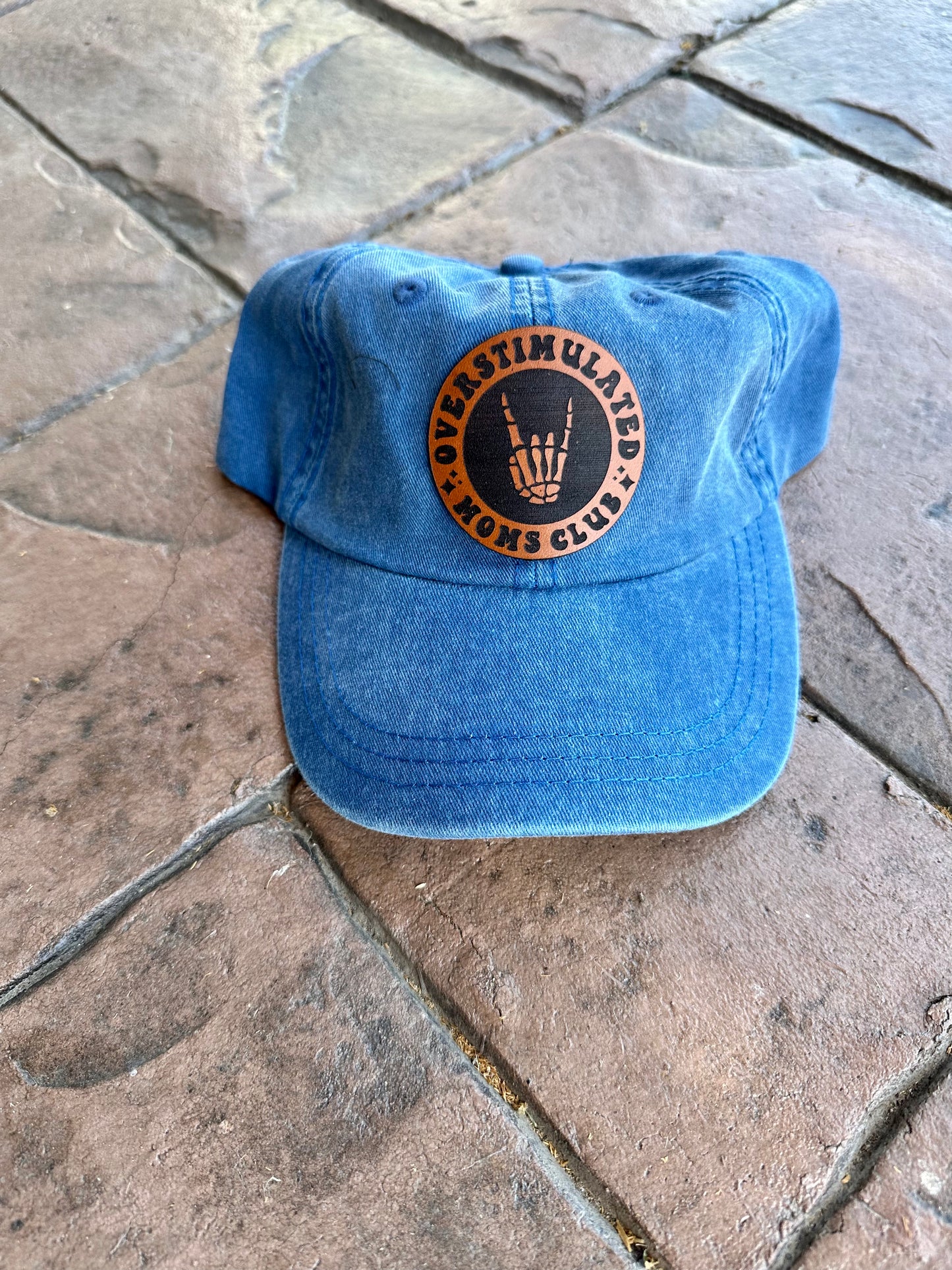 Overstimulated Moms Club Mineral Wash Hat