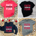 Faith Over Fear, Jacob's Journey - Red Tee
