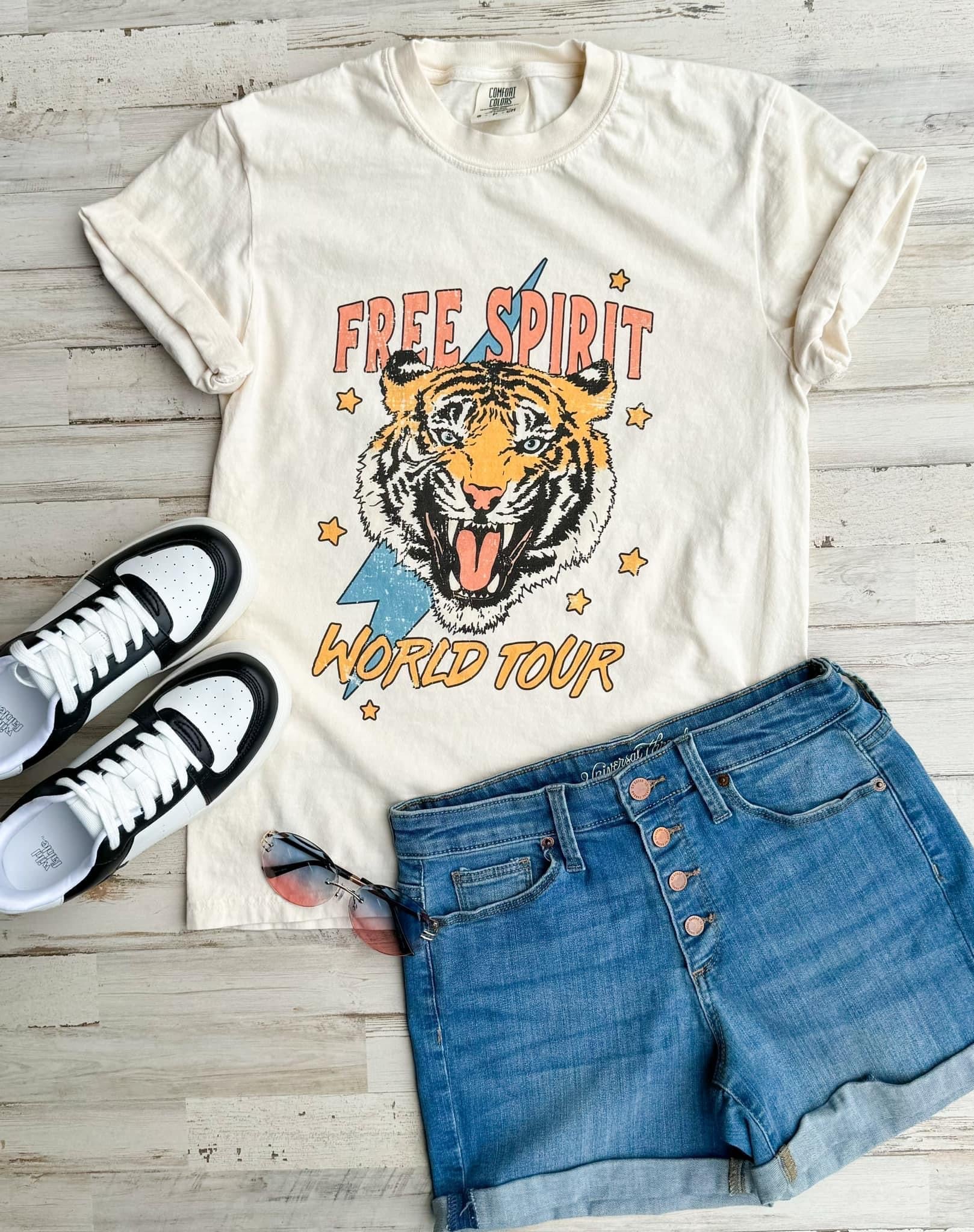 Free Spirit World Tour Ivory Tee