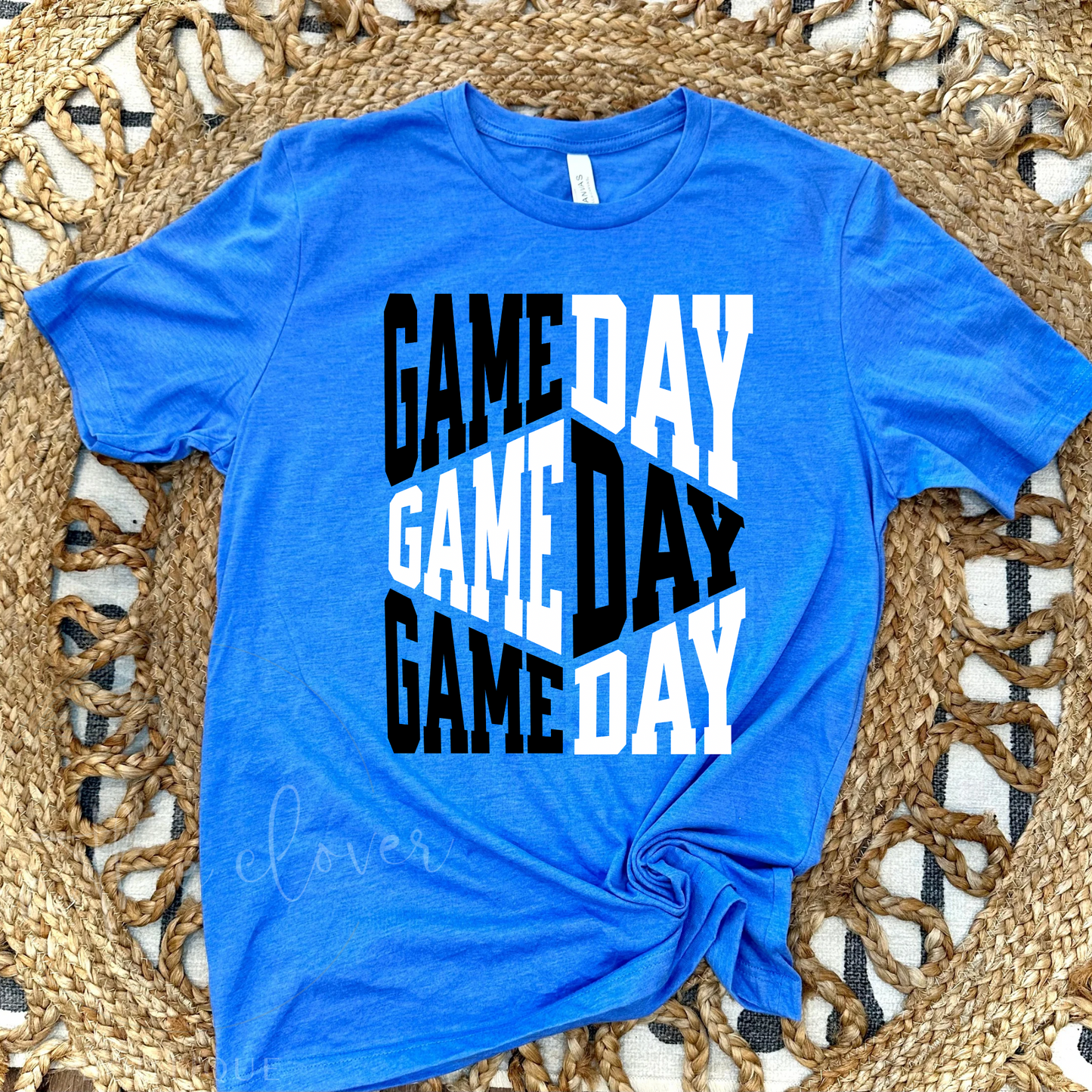 BLOCK GAME DAY TEE