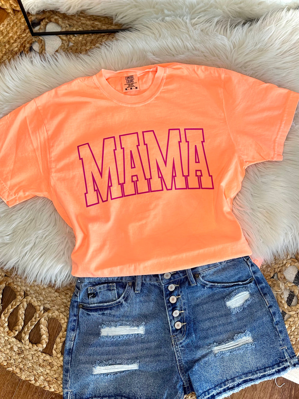 PUFF MAMA - NEON CANTALOUPE