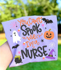 You Can't Spook Me Nurse Tee