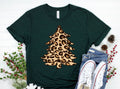 Leopard Tree Heather Forest Green Tee