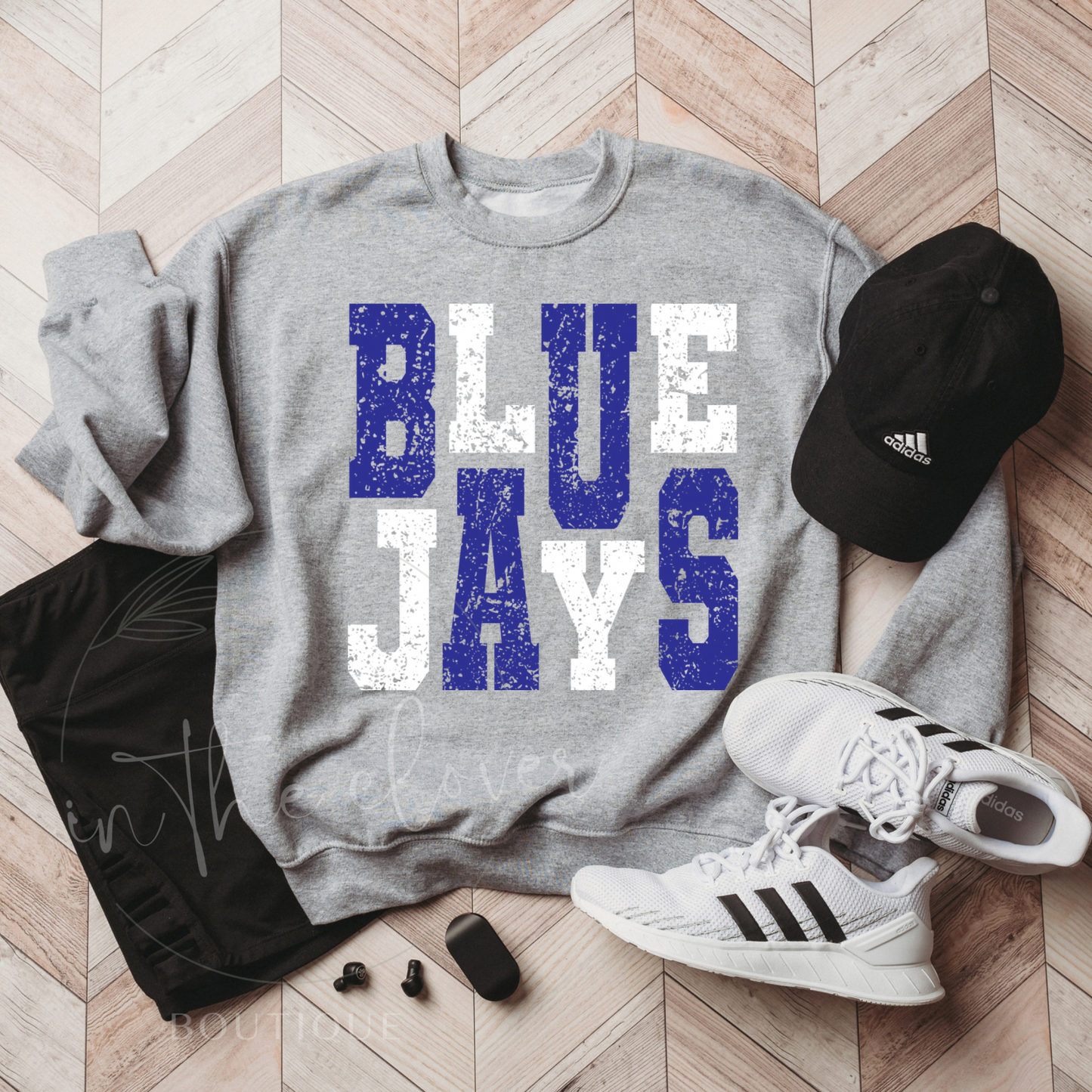 BLOCK BLUEJAYS - SPORT GREY