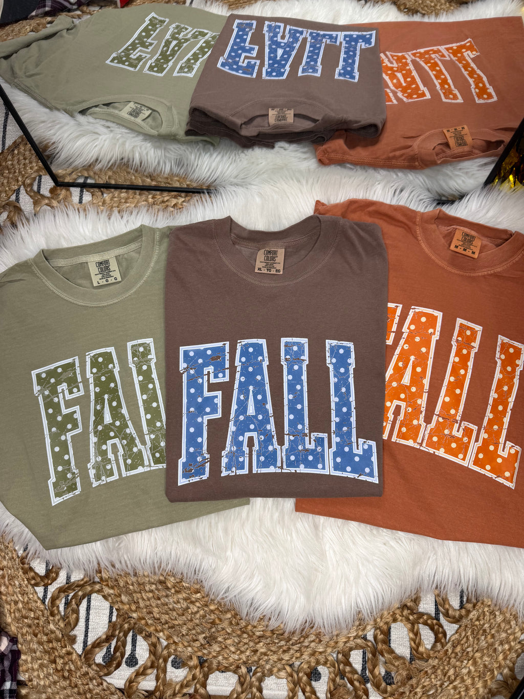 Polka Dot Fall Tee