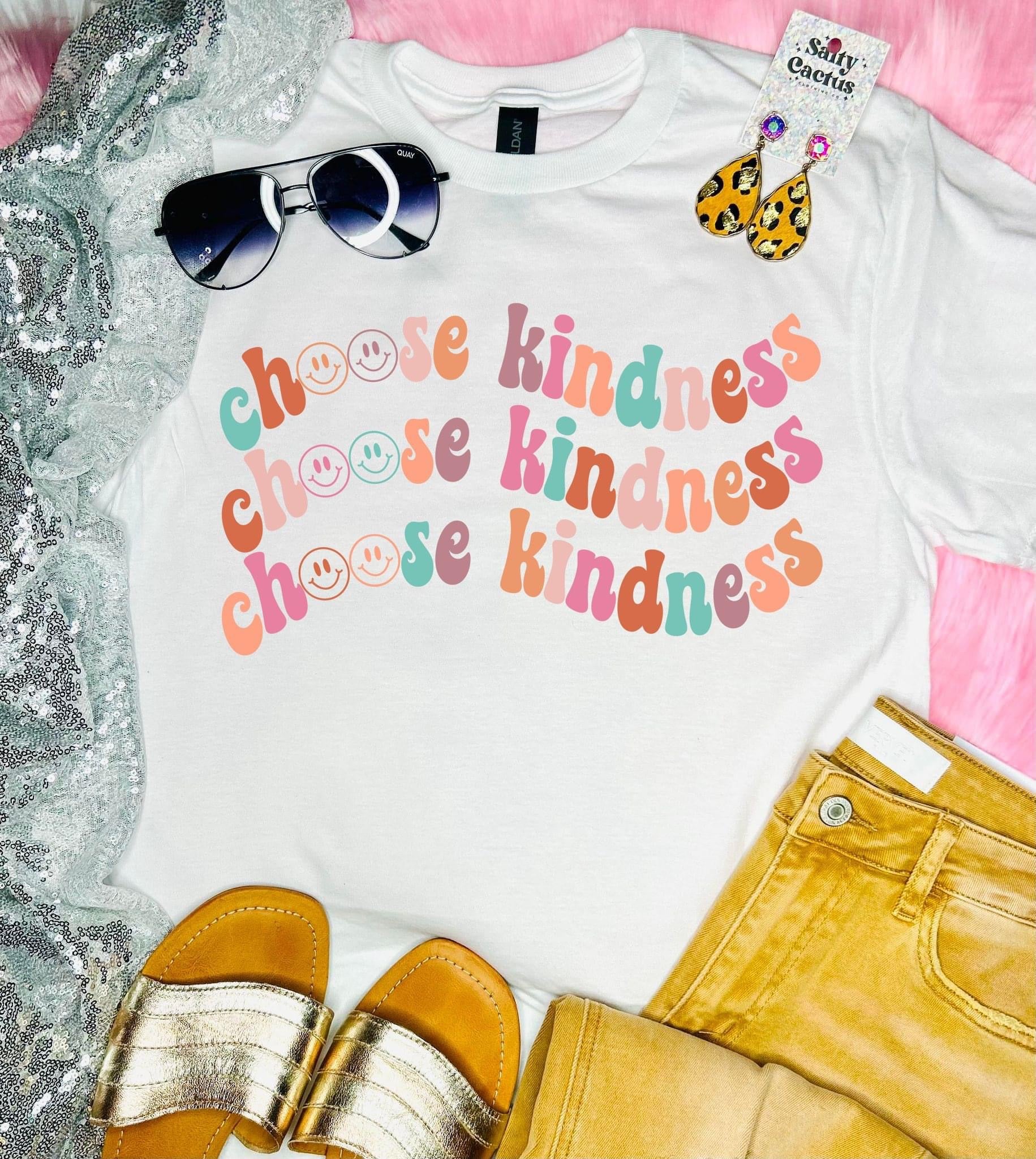 CHOOSE KINDNESS - WHITE TEE