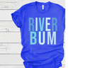 Multi River Bum Blue Bella Tee