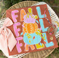 Stacked Fall with Pumpkin - Yam Tee