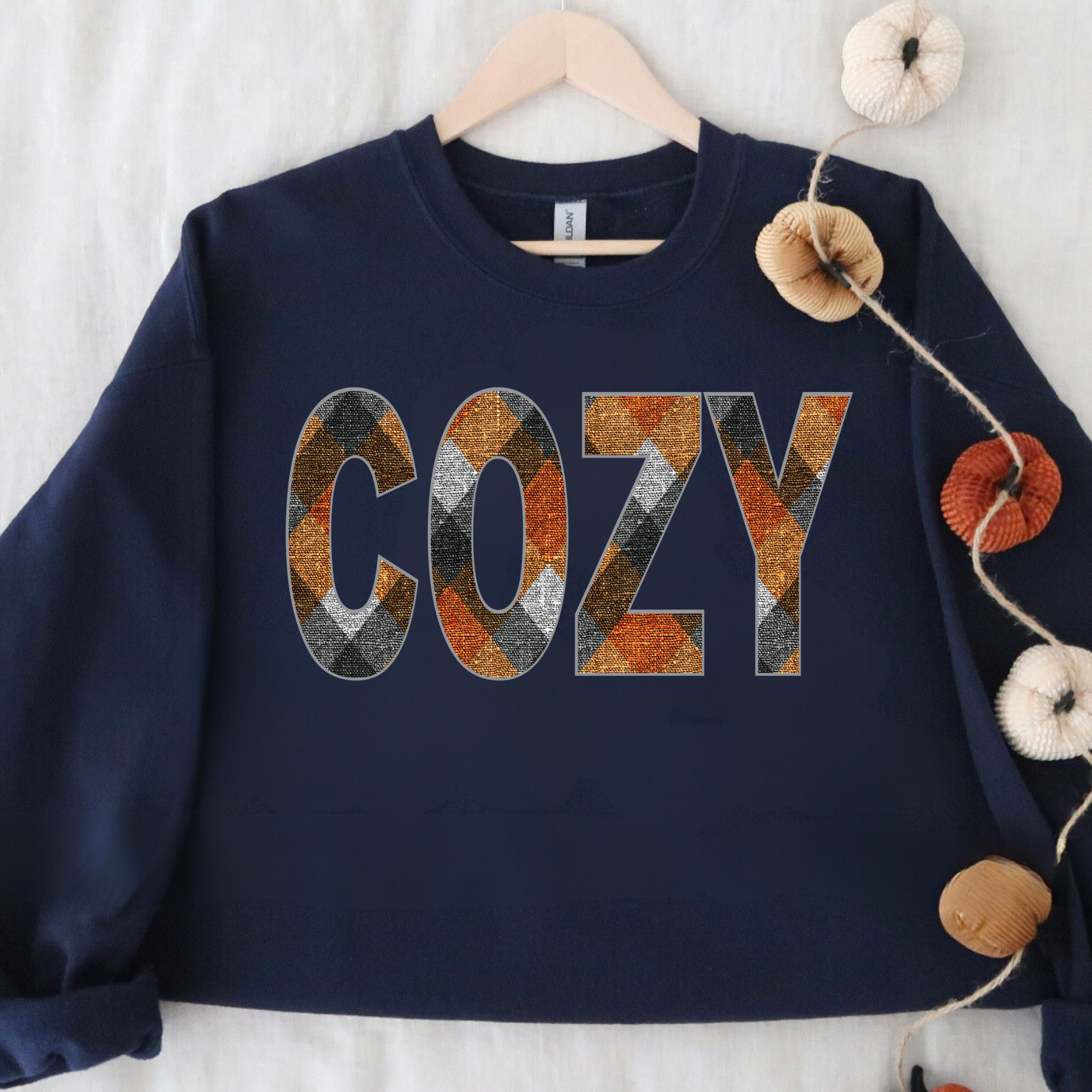Cozy Navy Blue Crewneck