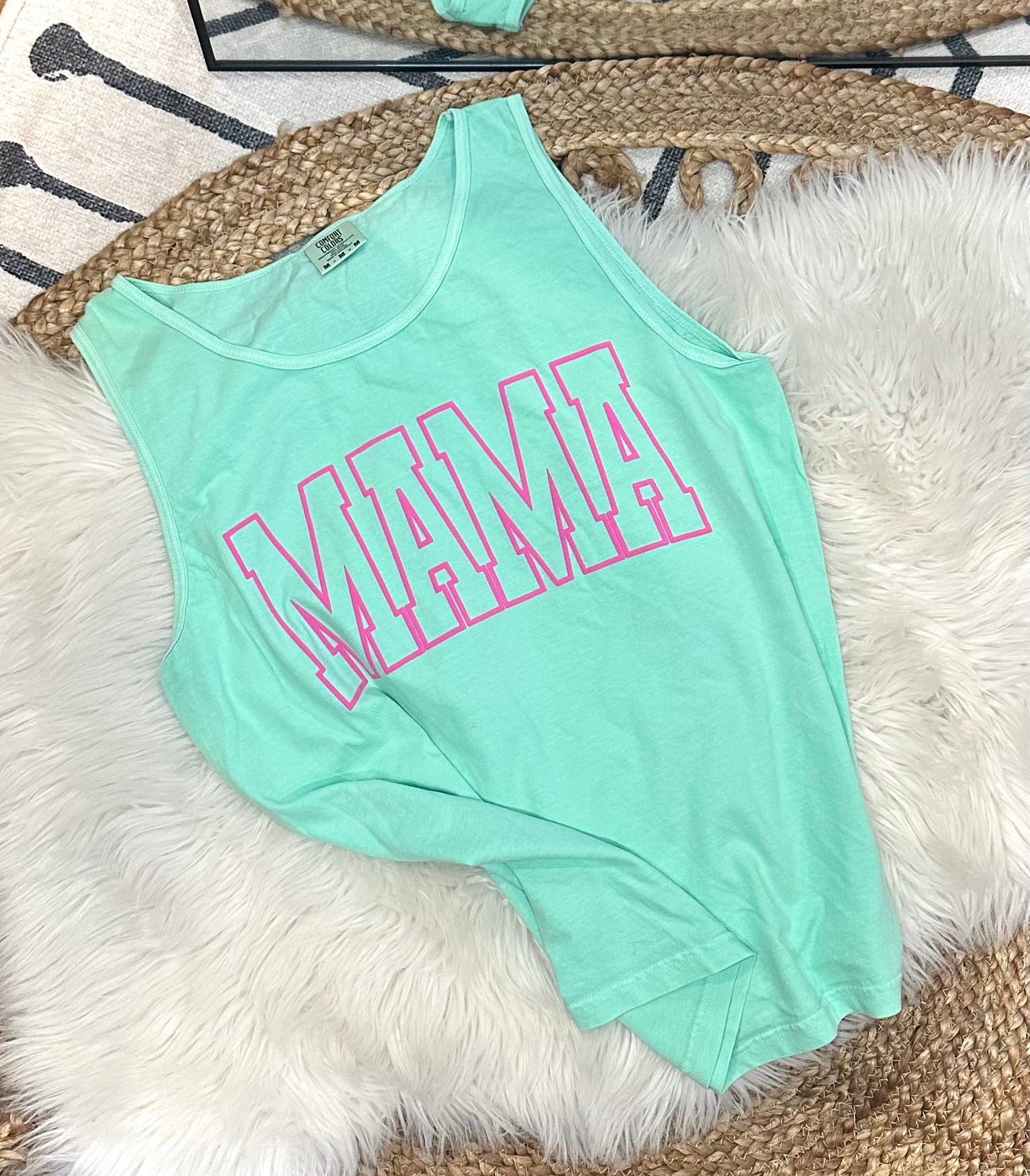 Puff Mama TANK TOP - ISLAND REEF