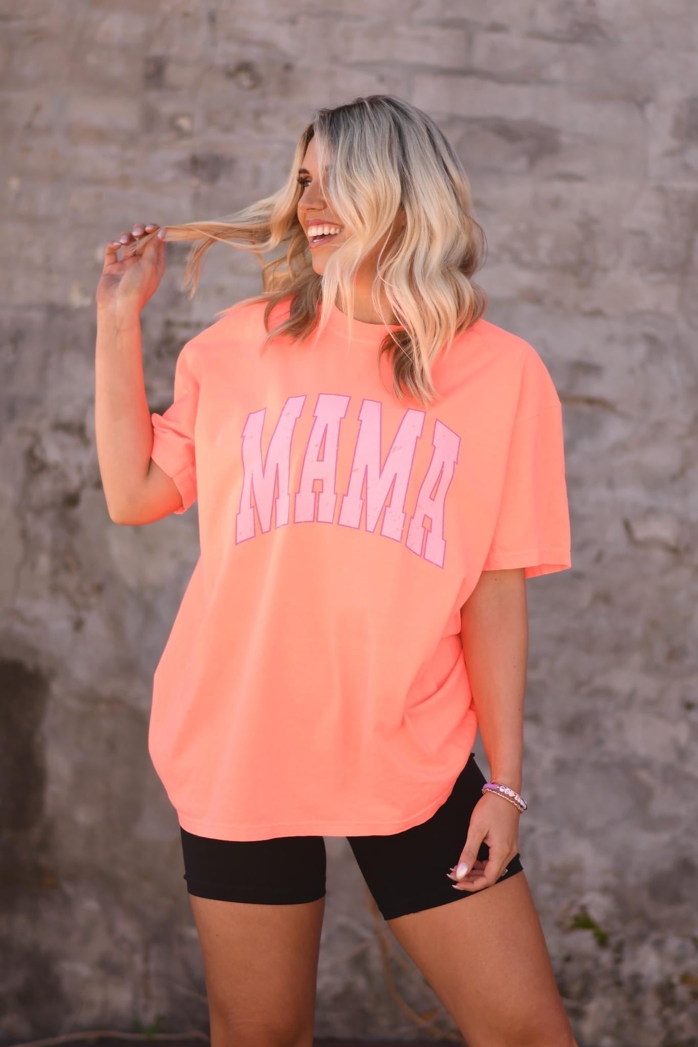 Pink Mama Orange Tee