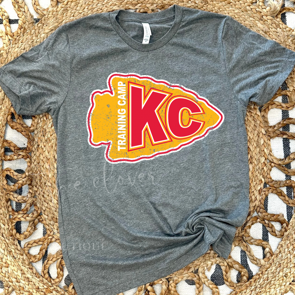 KC Training Camp - Graphite Heather Tee