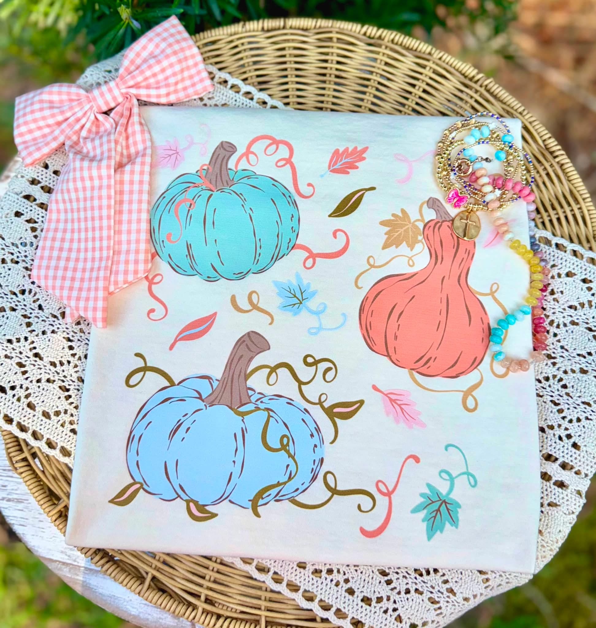 Pastel Pumpkin Doodles - Deal of the Day - FINAL SALE