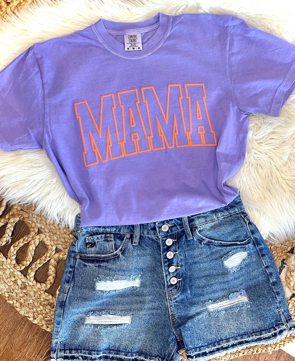 PUFF MAMA - PURPLE TEE