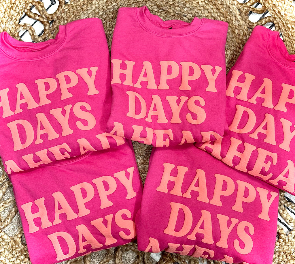 HAPPY DAYS AHEAD - HELICONIA CREWNECK