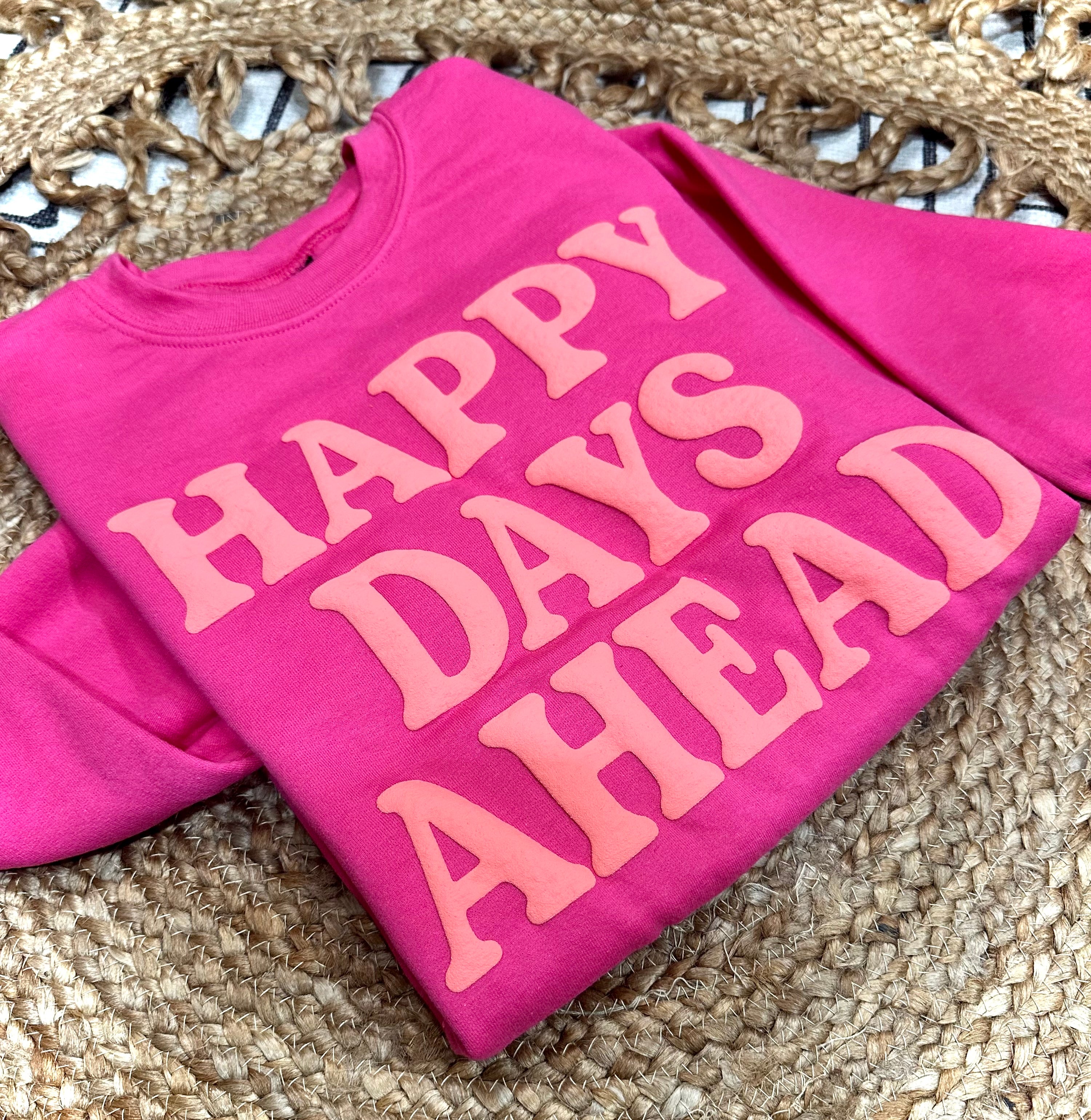 HAPPY DAYS AHEAD - HELICONIA CREWNECK