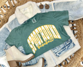 DISTRESSED SPOOFHOUND BASEBALL - GREEN TEE