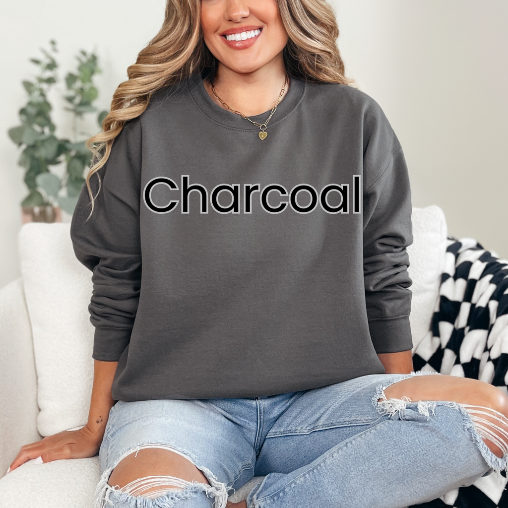 Custom OUTLINE Embroidered Sweatshirt