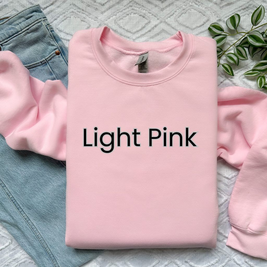 Custom OUTLINE Embroidered Sweatshirt