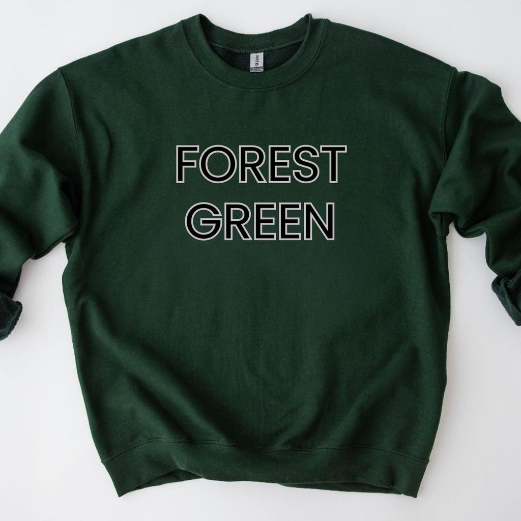 Custom OUTLINE Embroidered Sweatshirt