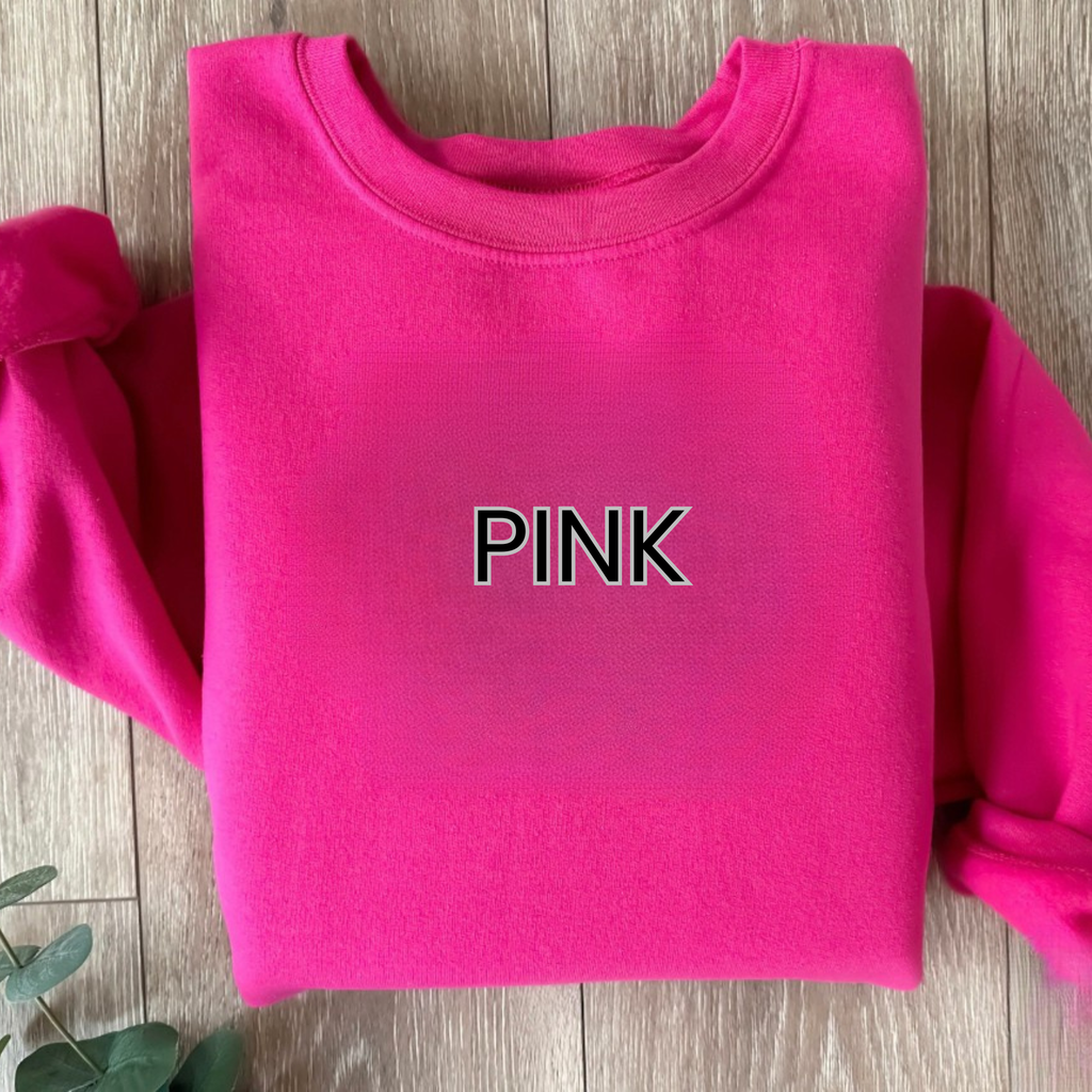 Custom OUTLINE Embroidered Sweatshirt