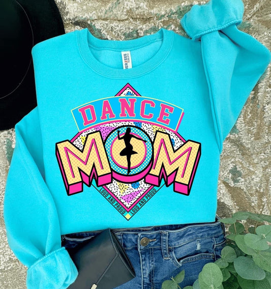 Dance Mom Blue Crewneck