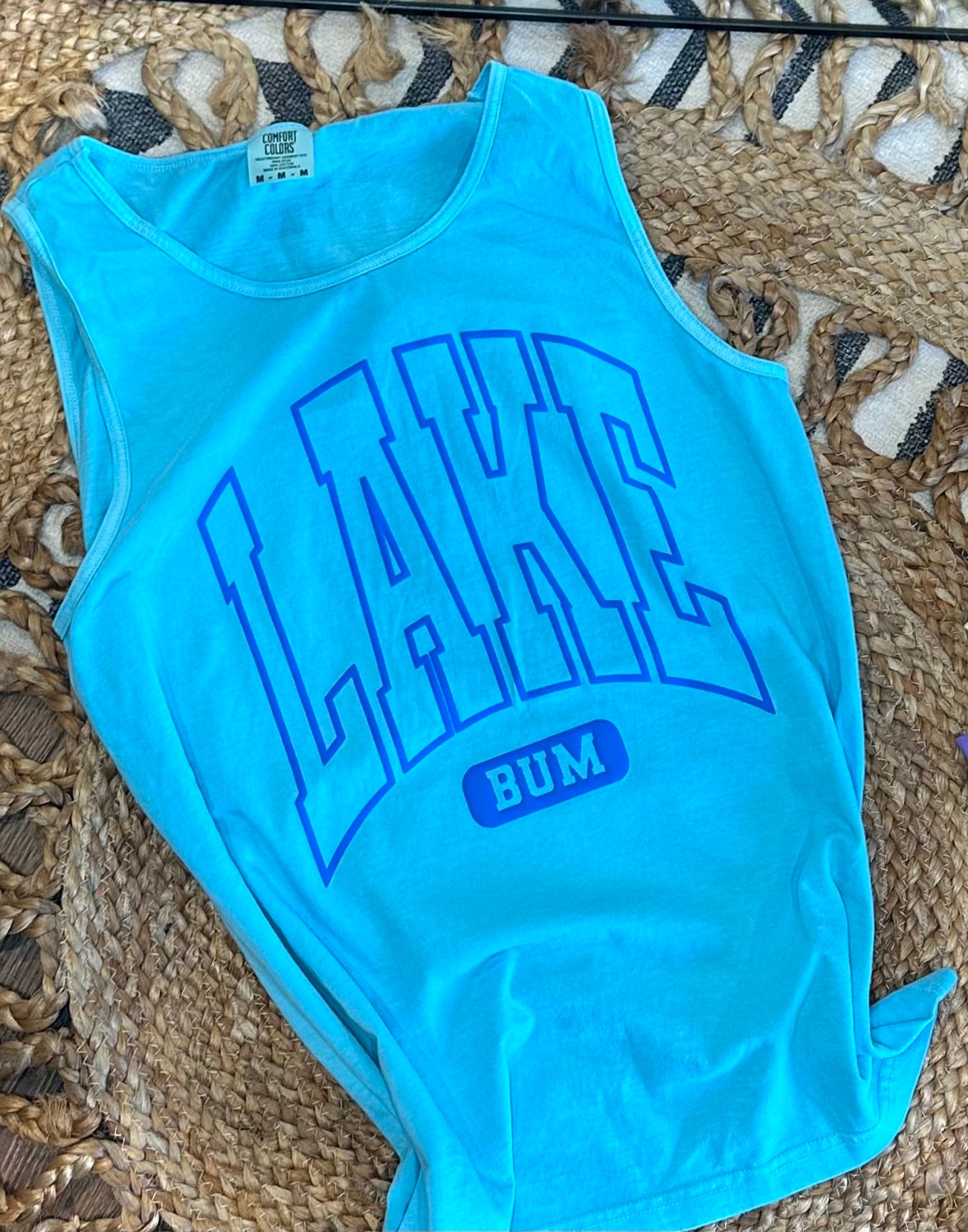 Puff Lake Bum - Lagoon Tank Top
