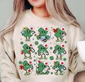 Nurse Shamrocks Sand Crewneck