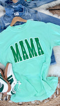 Monochrome Mama - Green Tee