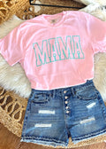 PUFF MAMA - LIGHT PINK TEE