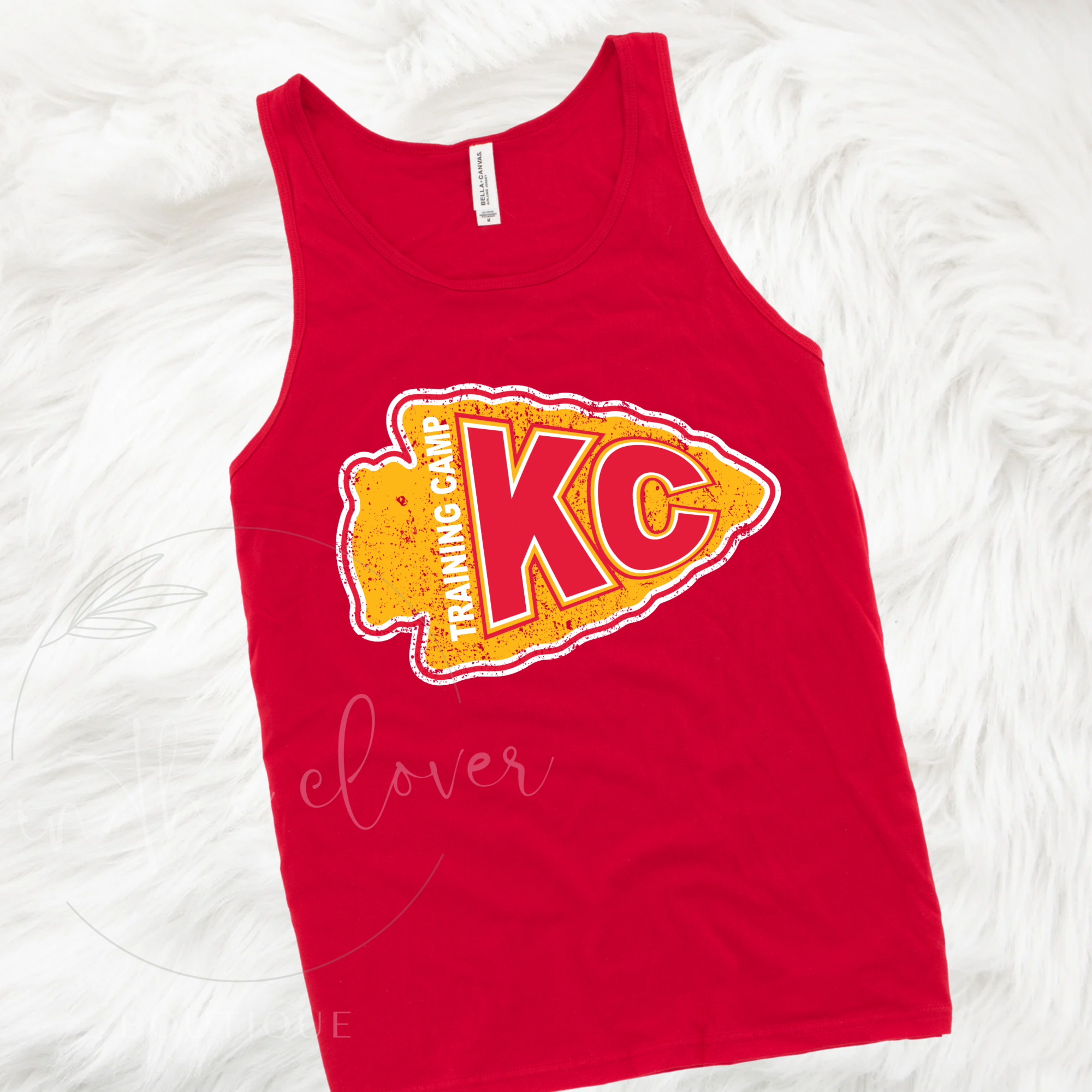 KC Training Camp - Red Tank Top
