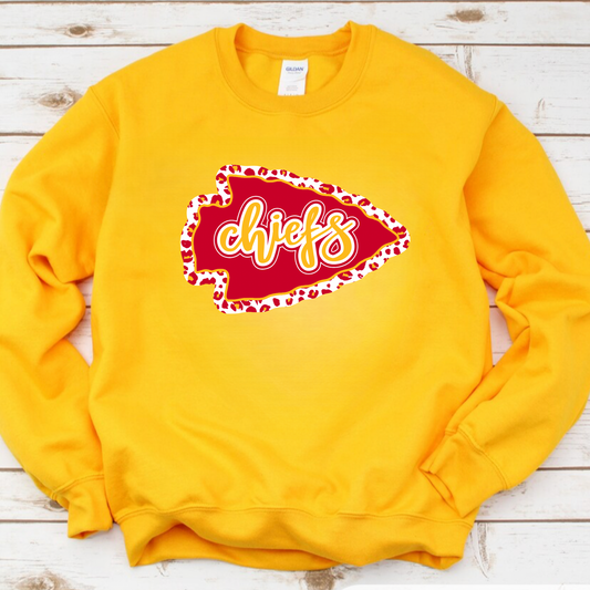 Gold Arrowhead Crewneck