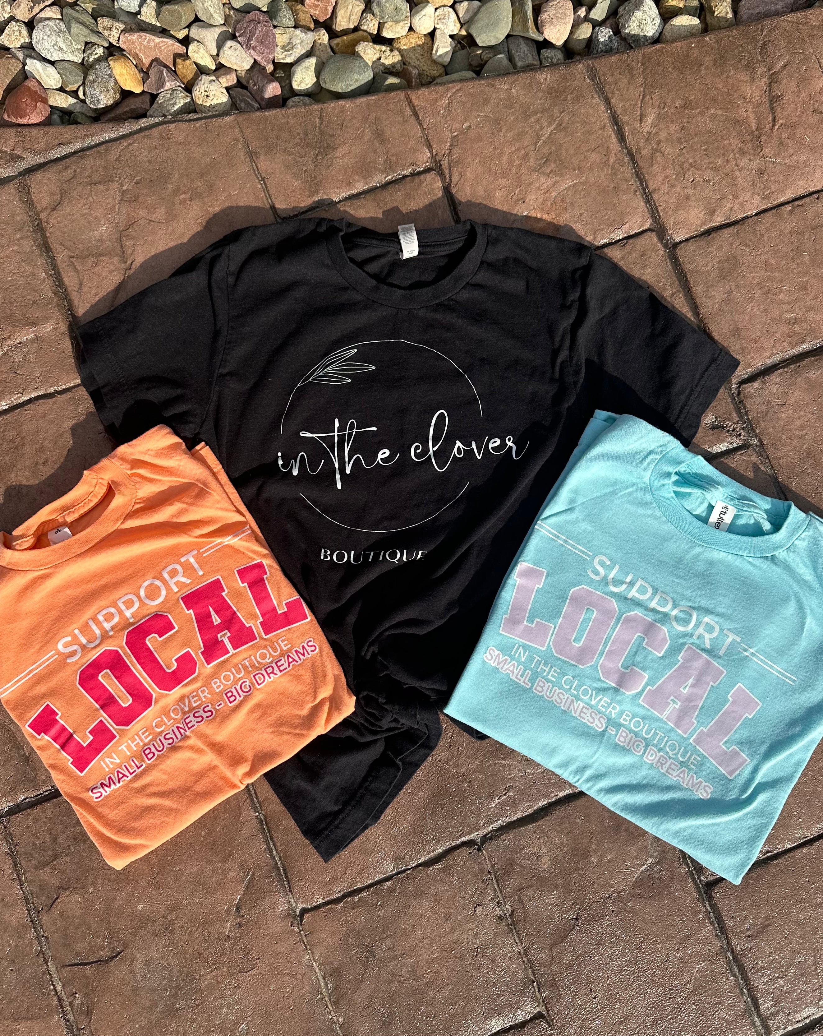 In the Clover Boutique Logo Tee