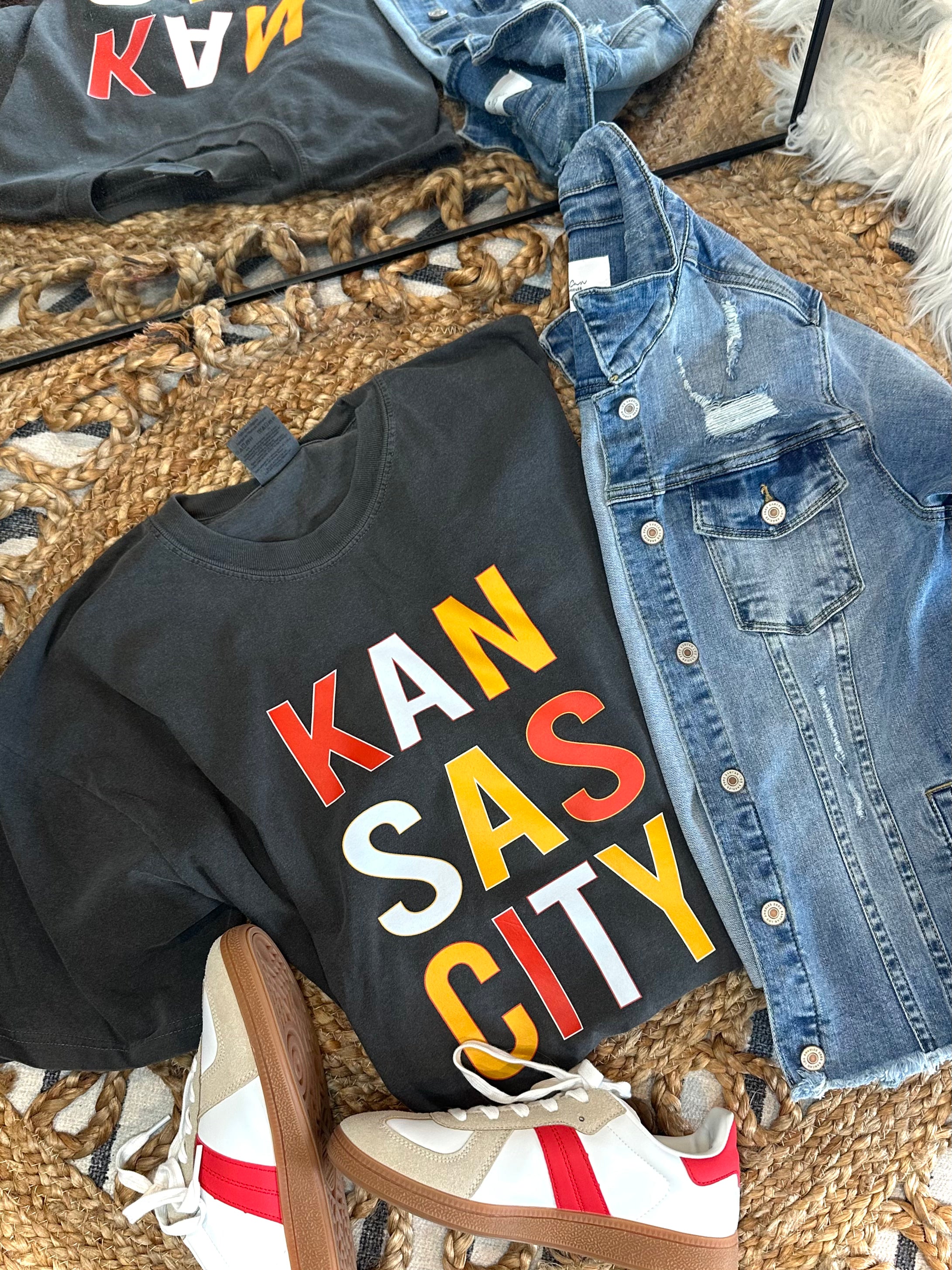 STACKED KAN SAS CITY - PEPPER TEE