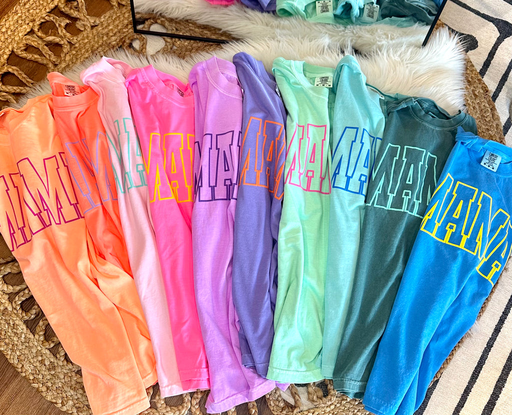 PUFF MAMA - NEON VIOLET TEE