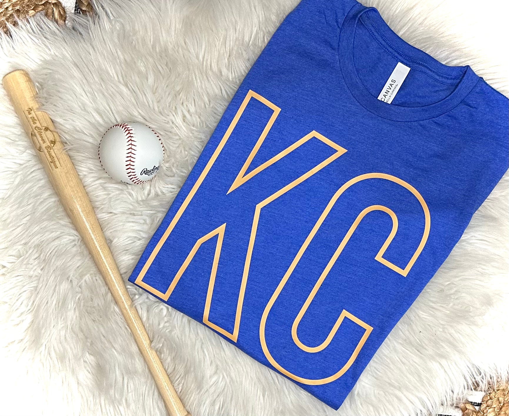 BASIC PALE KC - BLUE TEE