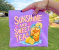 Sunshine and Sweet Tea - Violet Tee